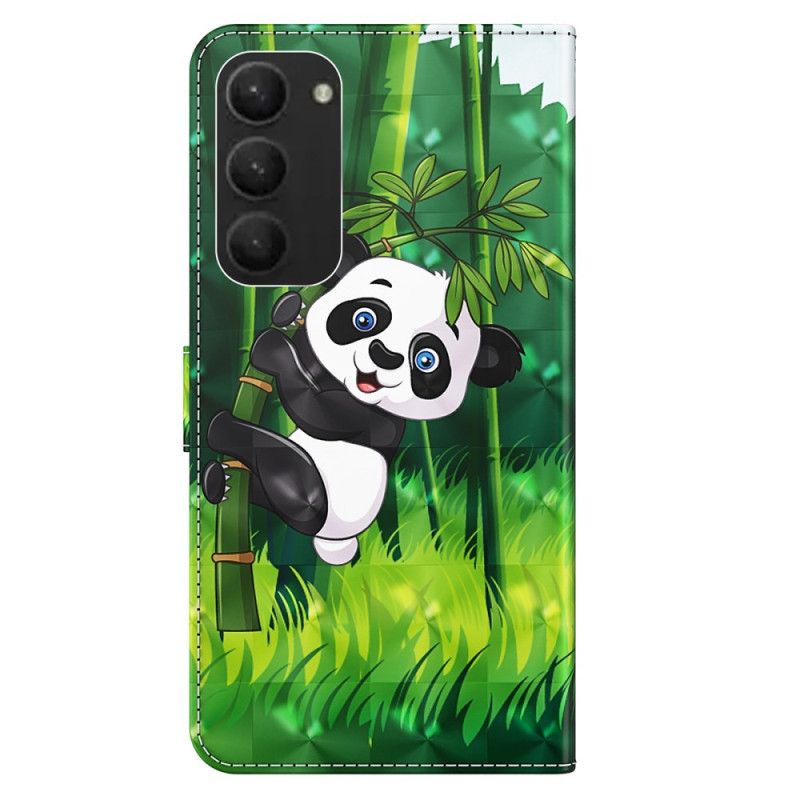 Puzdro Samsung Galaxy S24 Plus 5g Panda Lezec S Popruhom