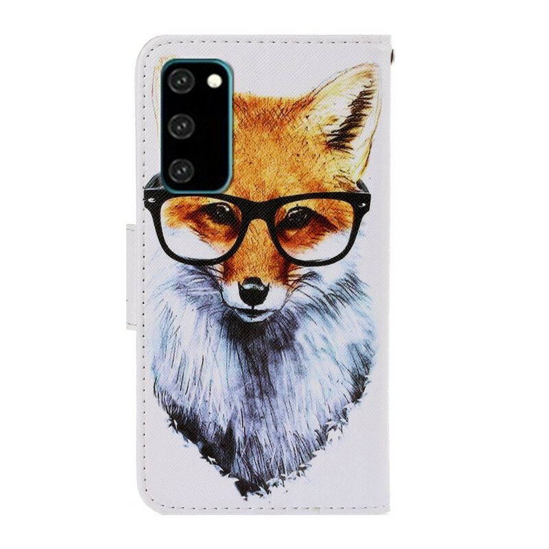 Kožené Puzdro Samsung Galaxy S20 Brainy Fox S Popruhom