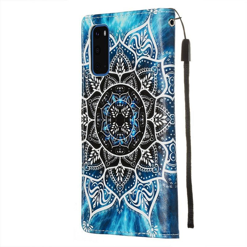 Kožené Puzdro Samsung Galaxy S20 Mandala Na Oblohe