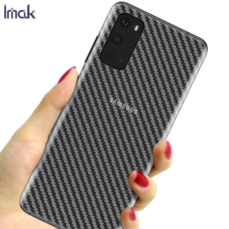 Zadná Fólia Pre Samsung Galaxy S20 Style Carbon Imak