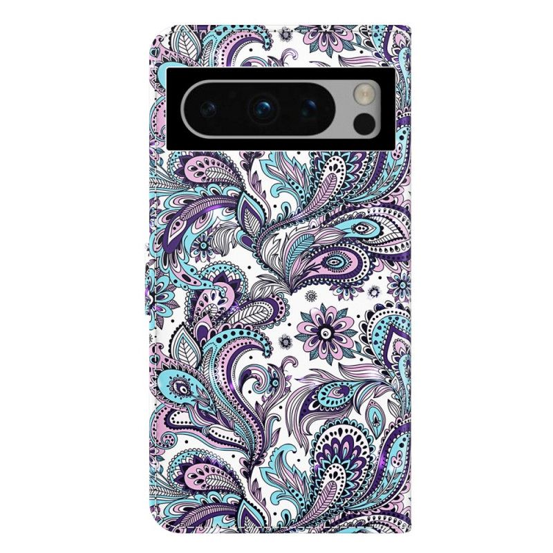 Puzdro Na Google Pixel 8 Paisley Vzor S Remienkom