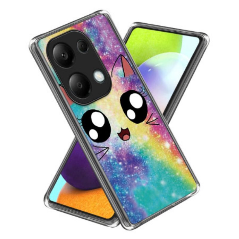 Kryt Xiaomi Redmi Note 13 Pro 4g Rainbow Cat