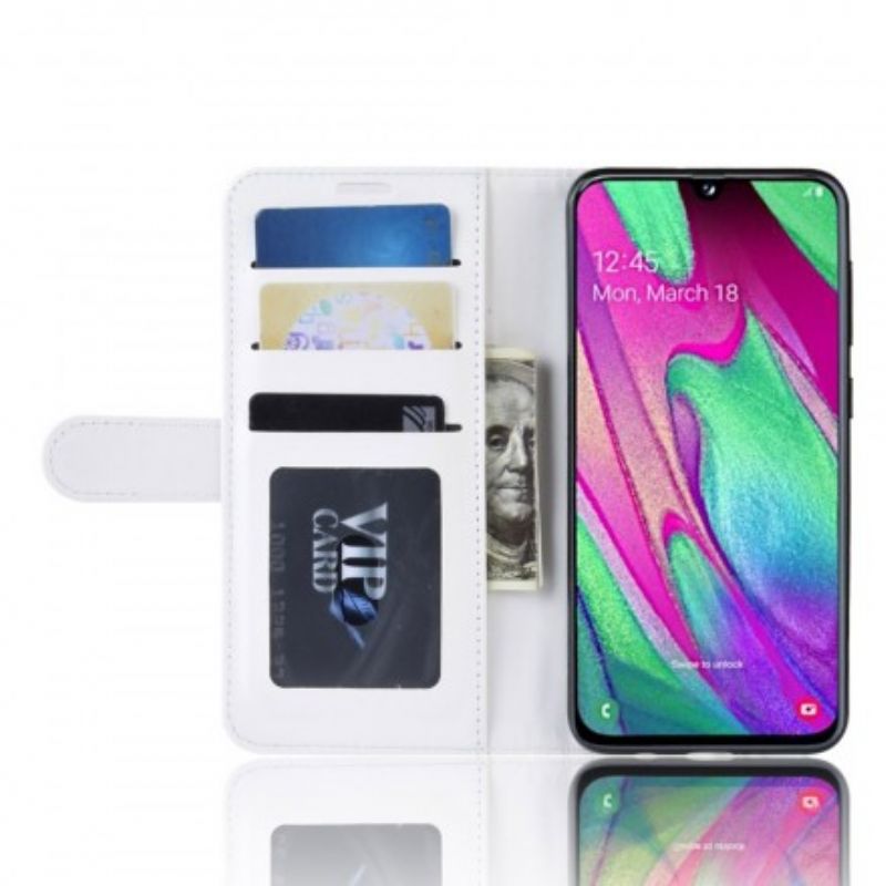 Peňaženkový Kryt Samsung Galaxy A40 Ultra Umelá Koža