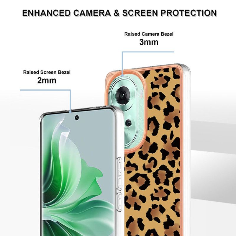 Kryt Oppo Reno 11 5g Leopard Print