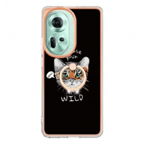 Kryt Oppo Reno 11 5g Mačka A Tiger