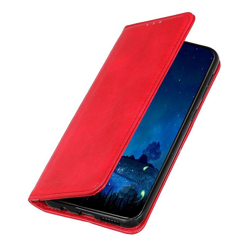 Flipové Puzdro Xiaomi Redmi 9A Kožené Puzdro Štruktúrovaná Štiepaná Koža