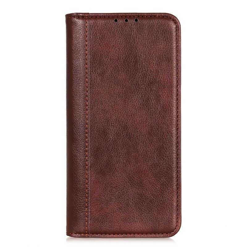 Flipové Puzdro Xiaomi Redmi 9A Kožené Puzdro Verzia Litchi Split Leather