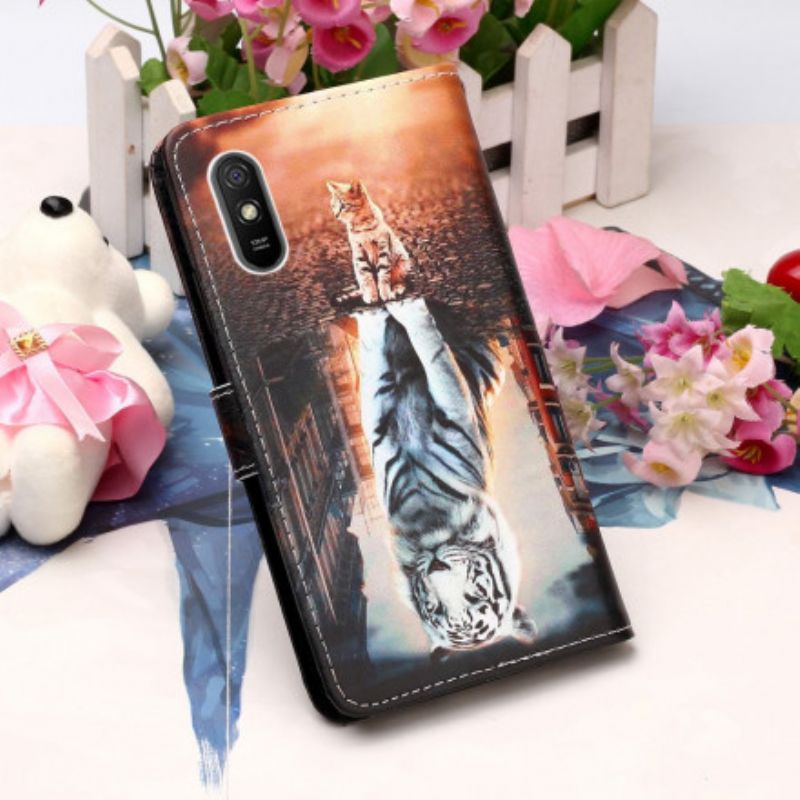 Flipové Puzdro Xiaomi Redmi 9A Snímky Ernesta Thong Cat