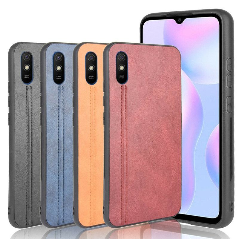 Kryt Xiaomi Redmi 9A Couture Leather Effect