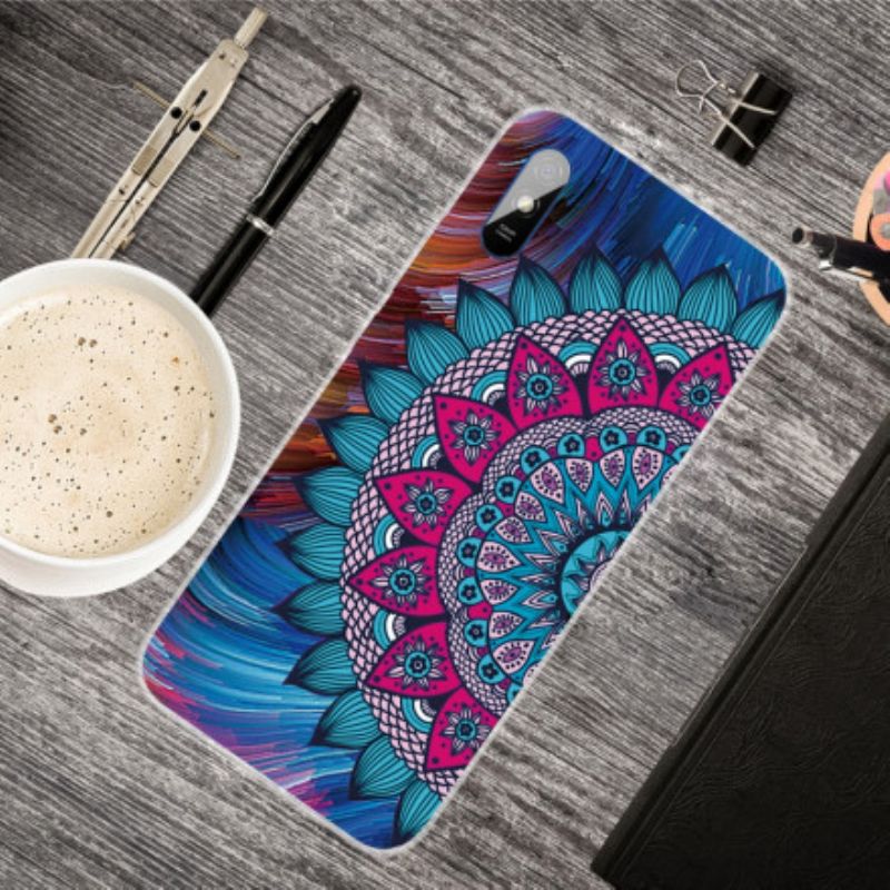 Kryt Xiaomi Redmi 9A Farebná Mandala