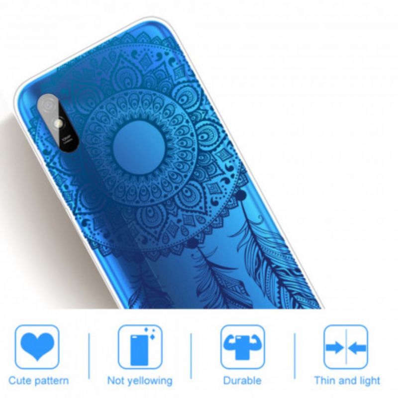 Kryt Xiaomi Redmi 9A Mandala S Jedným Kvetom