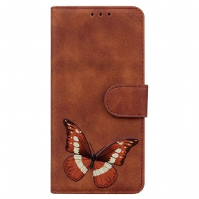 Flipové Puzdro Xiaomi Redmi Note 10 Pro Skin-touch Butterfly