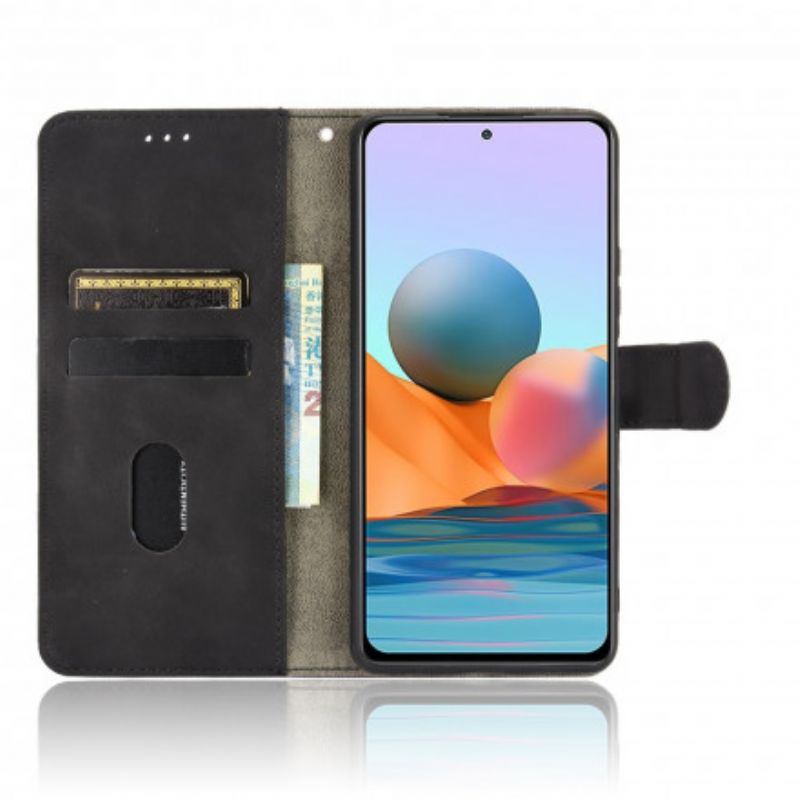 Kožené Puzdro Xiaomi Redmi Note 10 Pro Efekt Jemnej Kože