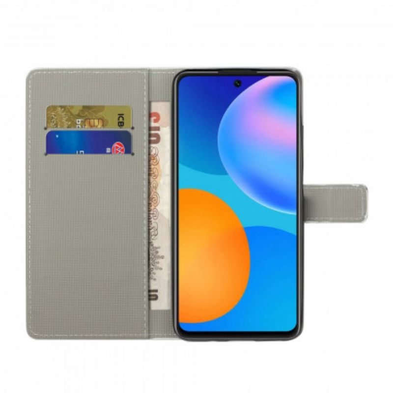 Kožené Puzdro Xiaomi Redmi Note 10 Pro Galaxy Dizajn