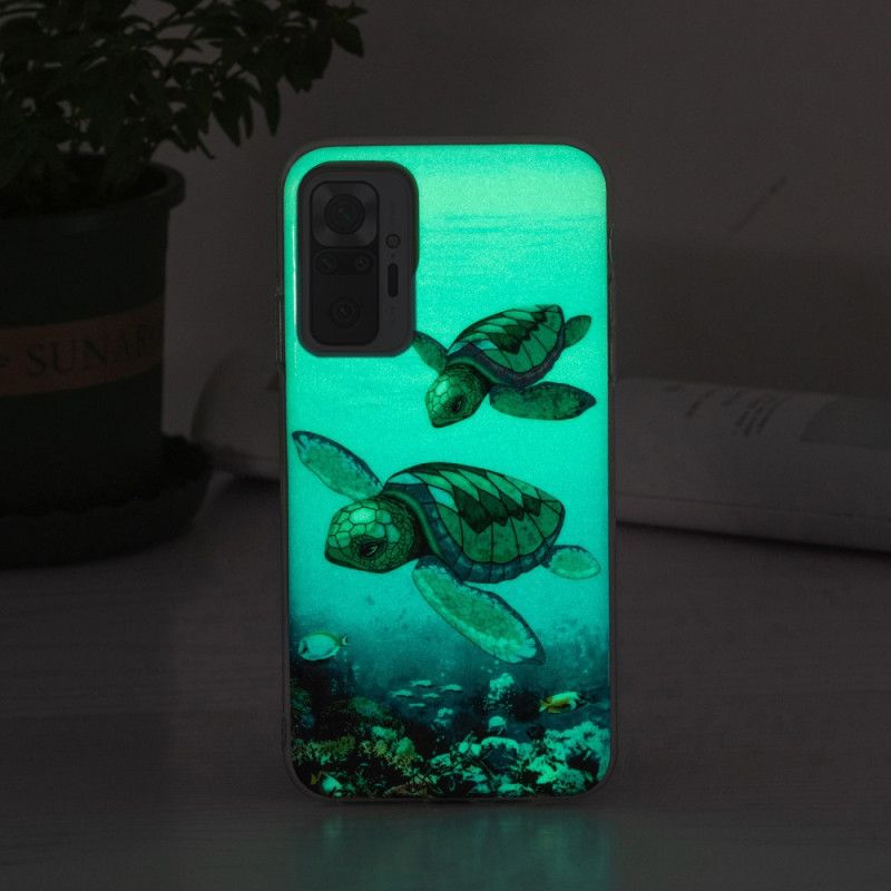 Kryt Xiaomi Redmi Note 10 Pro Fluorescenčné Korytnačky