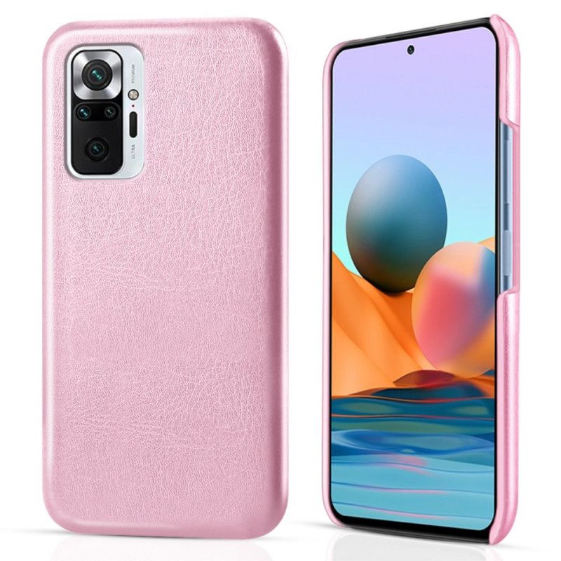 Kryt Xiaomi Redmi Note 10 Pro Kožený Efekt Ksq