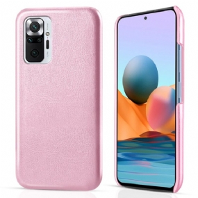 Kryt Xiaomi Redmi Note 10 Pro Kožený Efekt Ksq