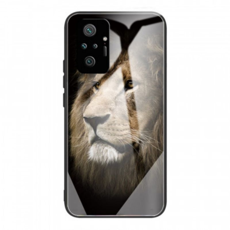 Kryt Xiaomi Redmi Note 10 Pro Tvrdené Sklo Lion Head