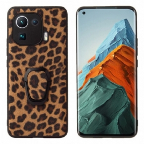 Kryt Xiaomi Mi 11 Pro Podpora Prsteňa V Štýle Leoparda