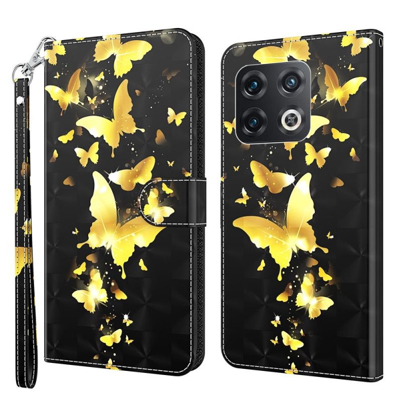 Kožené Puzdro OnePlus 10 Pro 5G Tangá Butterflies