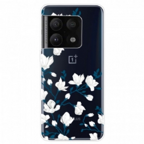 Kryt OnePlus 10 Pro 5G Biele Kvety