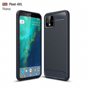 Kryt Google Pixel 4 XL Kartáčované Uhlíkové Vlákno