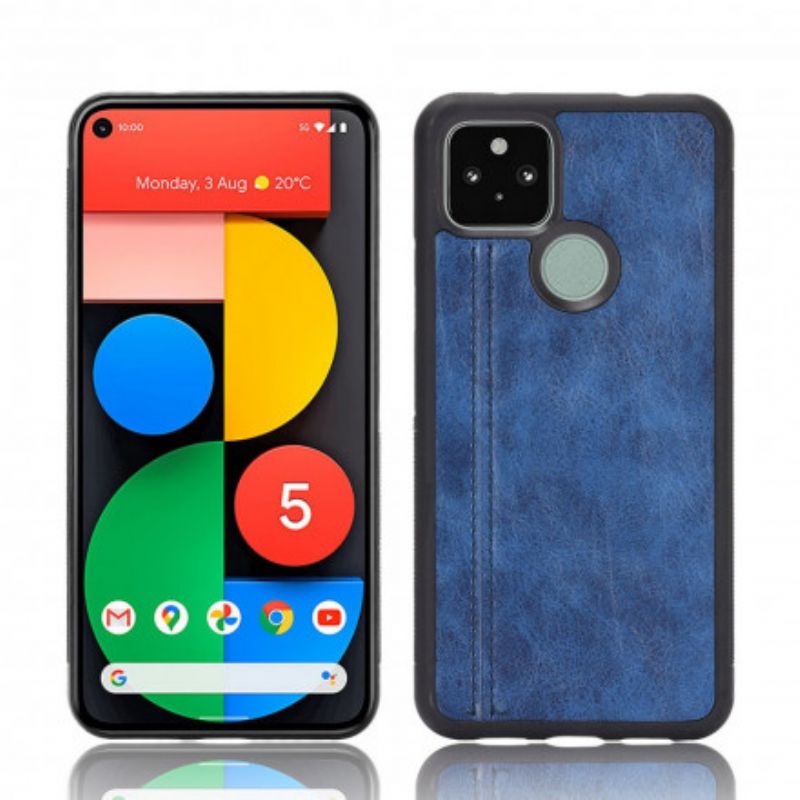 Kryt Google Pixel 4A 5G Couture Leather Effect