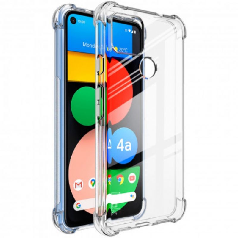 Kryt Google Pixel 4A 5G Transparentné Silky Imak