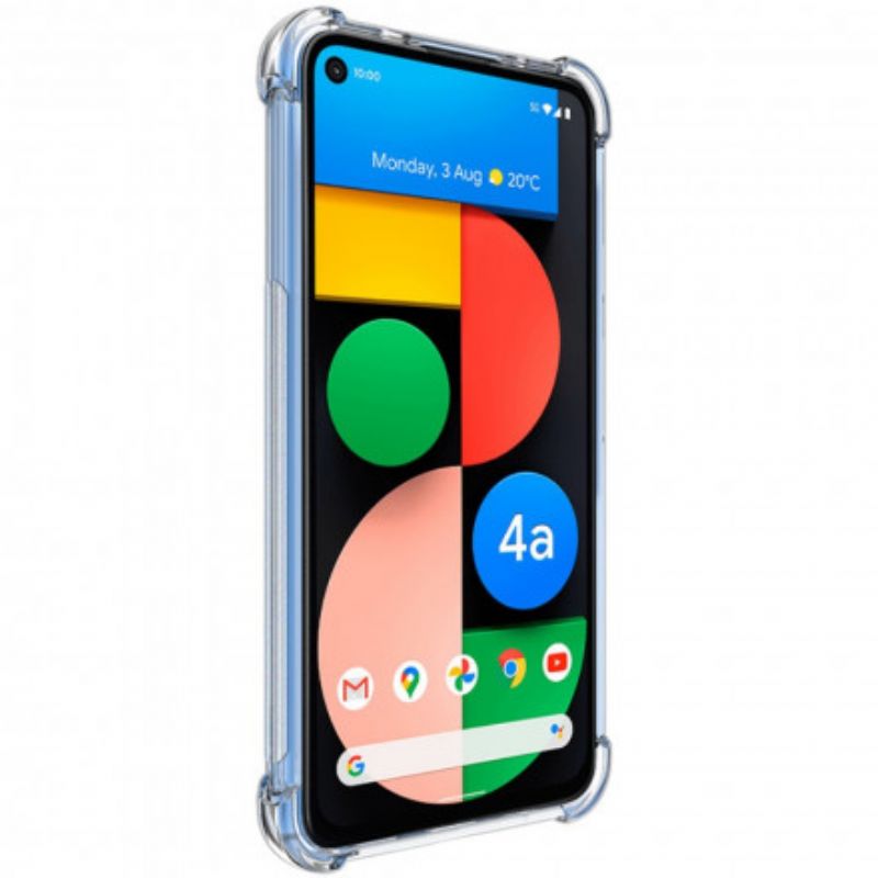 Kryt Google Pixel 4A 5G Transparentné Silky Imak