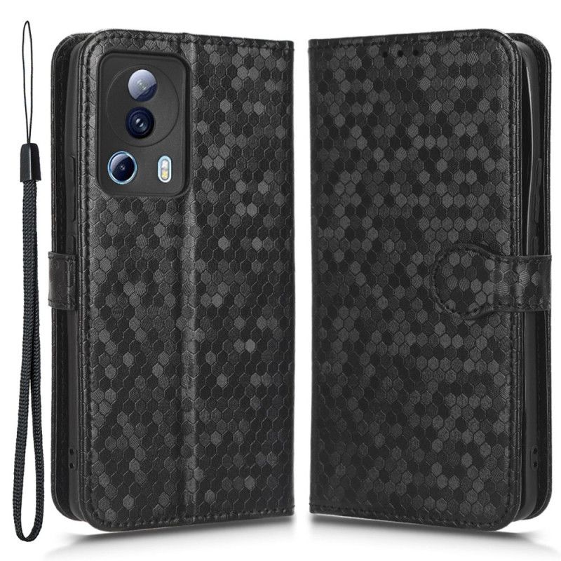 Kožené Puzdro Xiaomi 13 Lite 3d Pattern Strappy