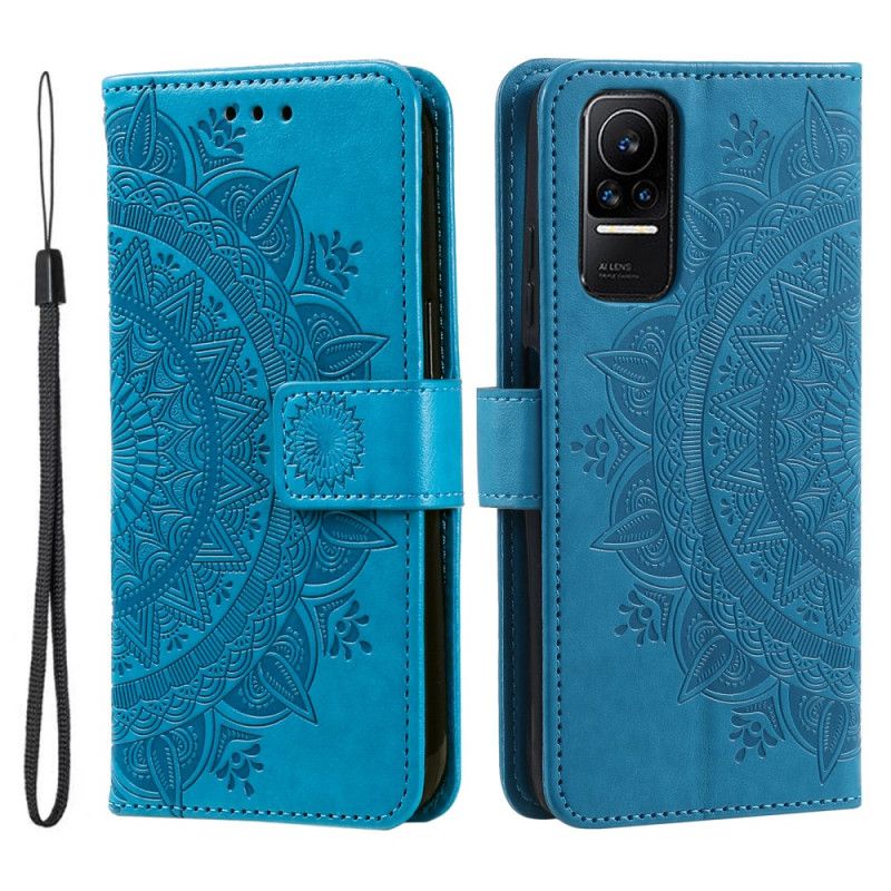 Peňaženkový Kryt Xiaomi 13 Lite Mandala Sun So Šnúrkou