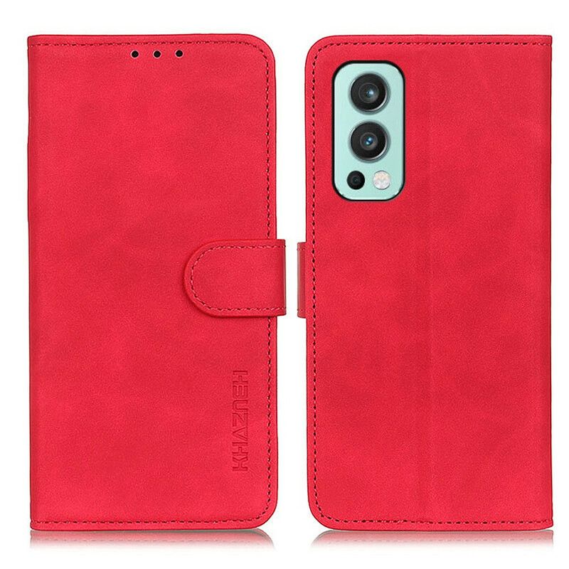 Flipové Puzdro OnePlus Nord 2 5G Matná Vintage Leather Effect Khazneh