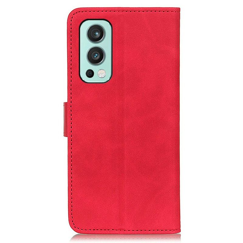 Flipové Puzdro OnePlus Nord 2 5G Matná Vintage Leather Effect Khazneh