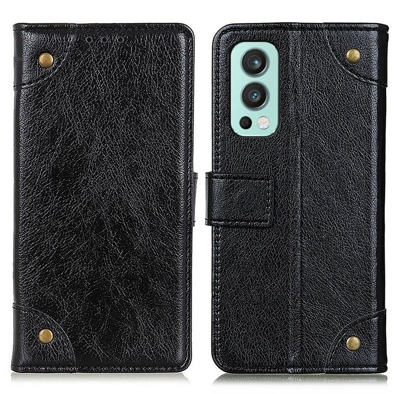 Kožené Puzdro OnePlus Nord 2 5G Vintage Nity Z Kože Nappa