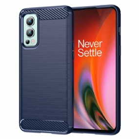 Kryt OnePlus Nord 2 5G Kartáčované Uhlíkové Vlákno