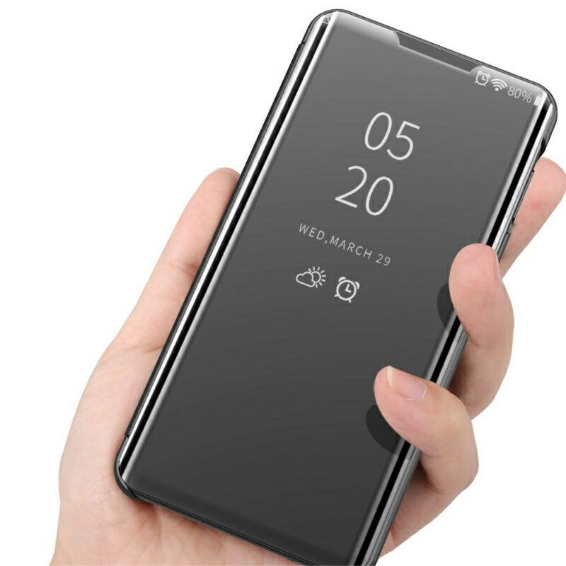 Kryt OnePlus Nord 2 5G Zrkadlo A Umelá Koža