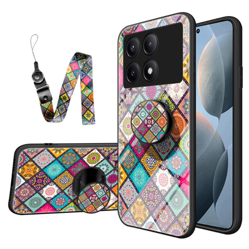 Kryt Poco X6 Pro 5g Patchwork Podpora A Popruh