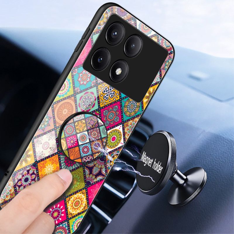 Kryt Poco X6 Pro 5g Patchwork Podpora A Popruh