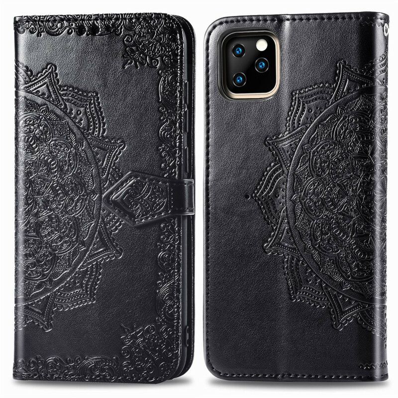 Flipové Puzdro iPhone 11 Pro Mandala V Stredoveku