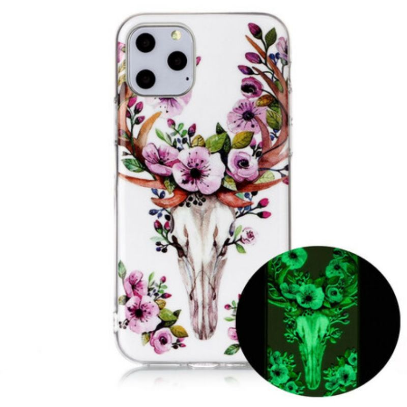 Kryt iPhone 11 Pro Fluorescenčný Kvetinový Los