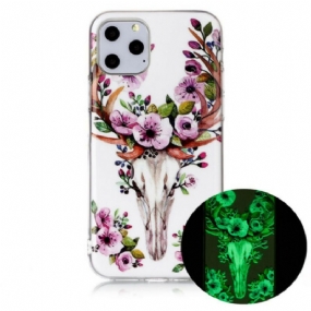 Kryt iPhone 11 Pro Fluorescenčný Kvetinový Los