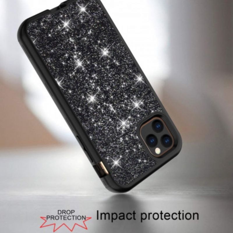 Kryt iPhone 11 Pro Glitter Hybrid