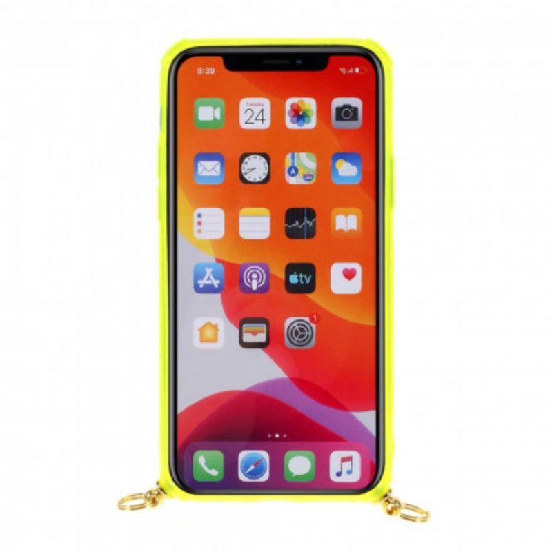 Kryt iPhone 11 Pro Šnúrka S Držiakom Na Karty