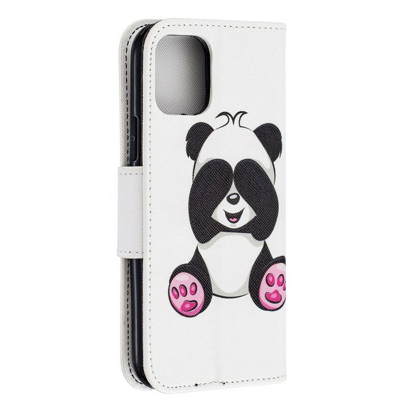 Peňaženkový Kryt iPhone 11 Pro Panda Zábava