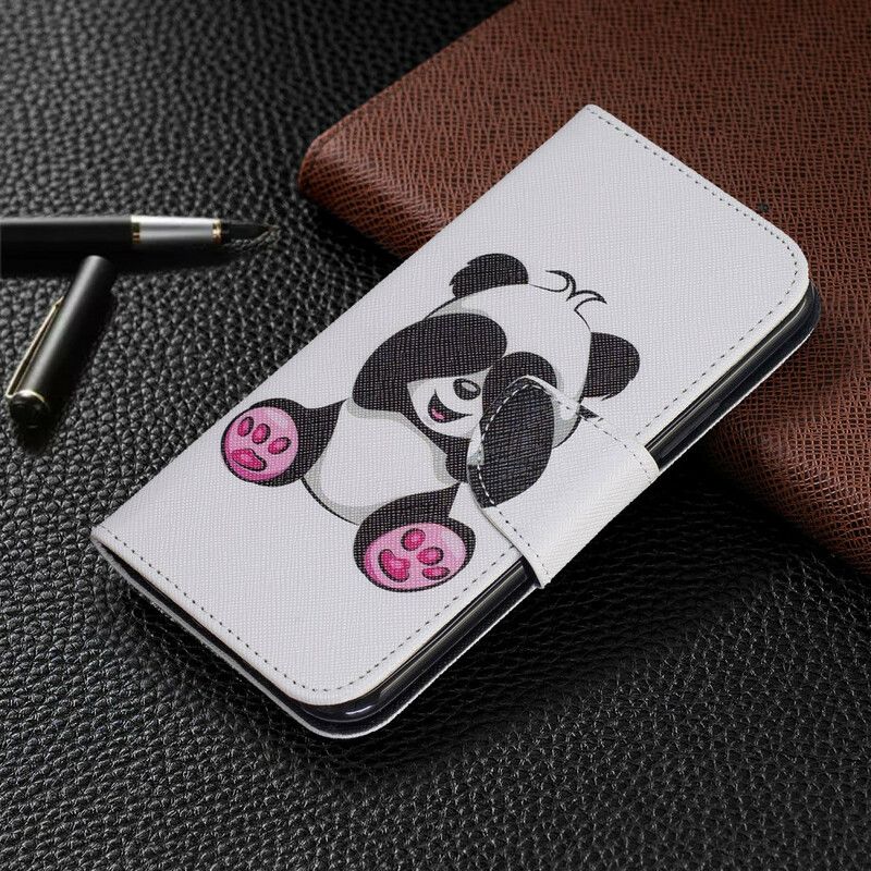 Peňaženkový Kryt iPhone 11 Pro Panda Zábava