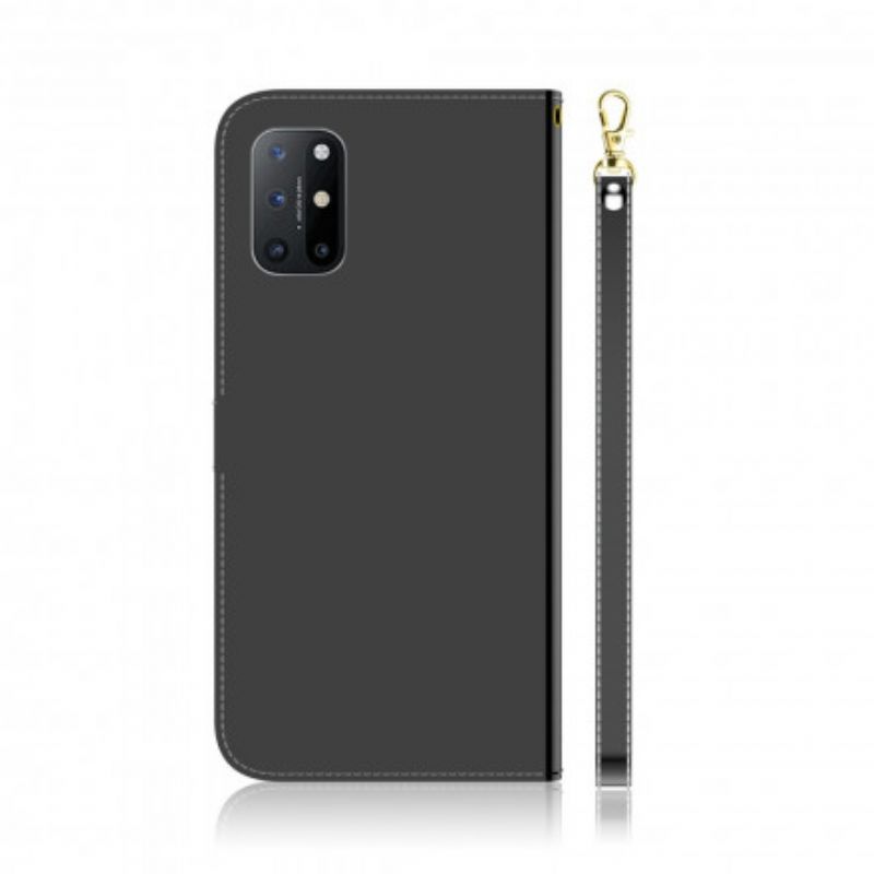 Kožené Puzdro OnePlus 8T Kryt Na Zrkadlo Z Umelej Kože