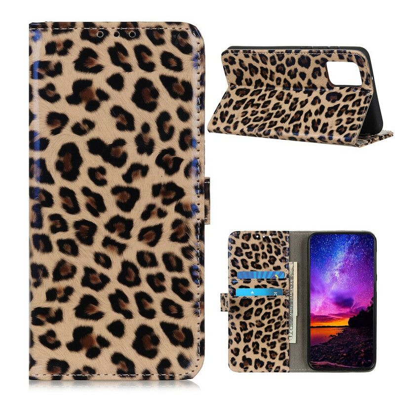 Kožené Puzdro OnePlus 8T Leopard