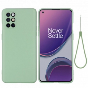 Kryt OnePlus 8T Tekutý Silikón So Šnúrkou