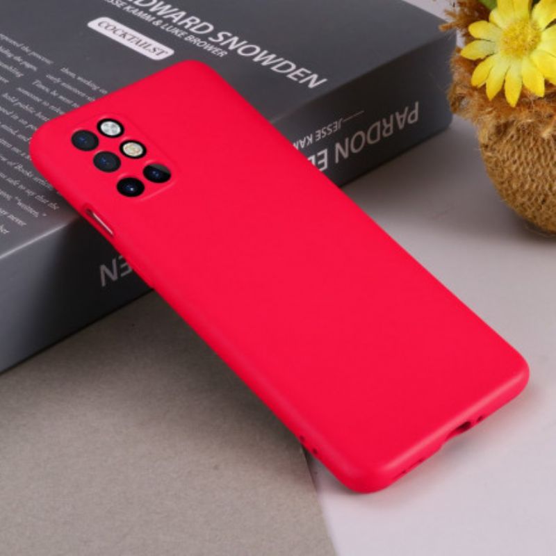 Kryt OnePlus 8T Tekutý Silikón So Šnúrkou