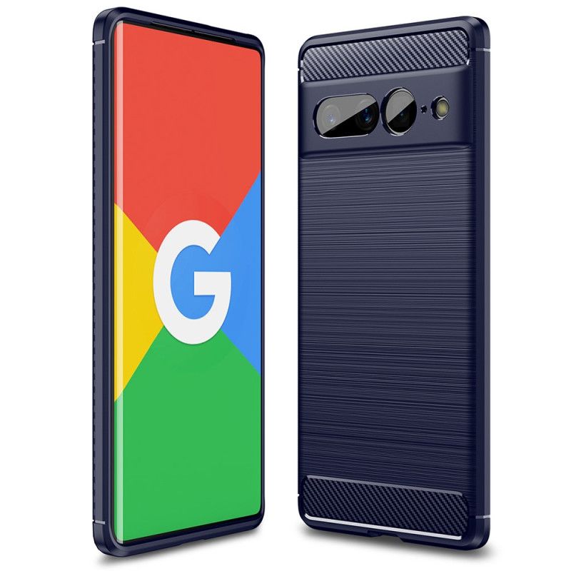 Kryt Google Pixel 7 Pro Kartáčované Uhlíkové Vlákno